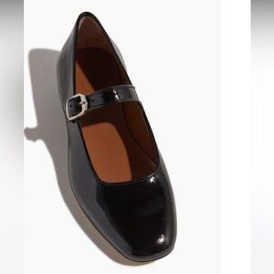 LE MONDE BERYL Mary Jane in Black Patent Leather
